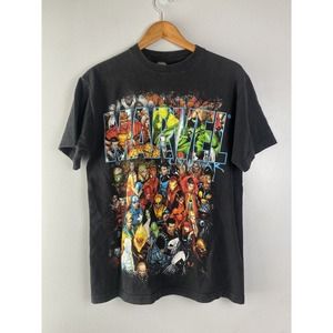 COPY - Vintage Marvel Universe Mad Engine Graphic Shirt Medium